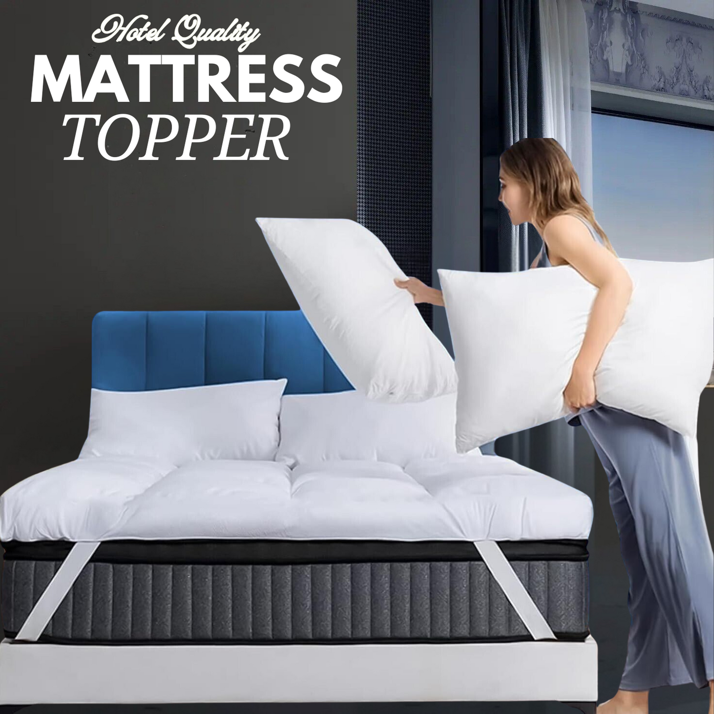 10CM Extra Thick Mattress Topper