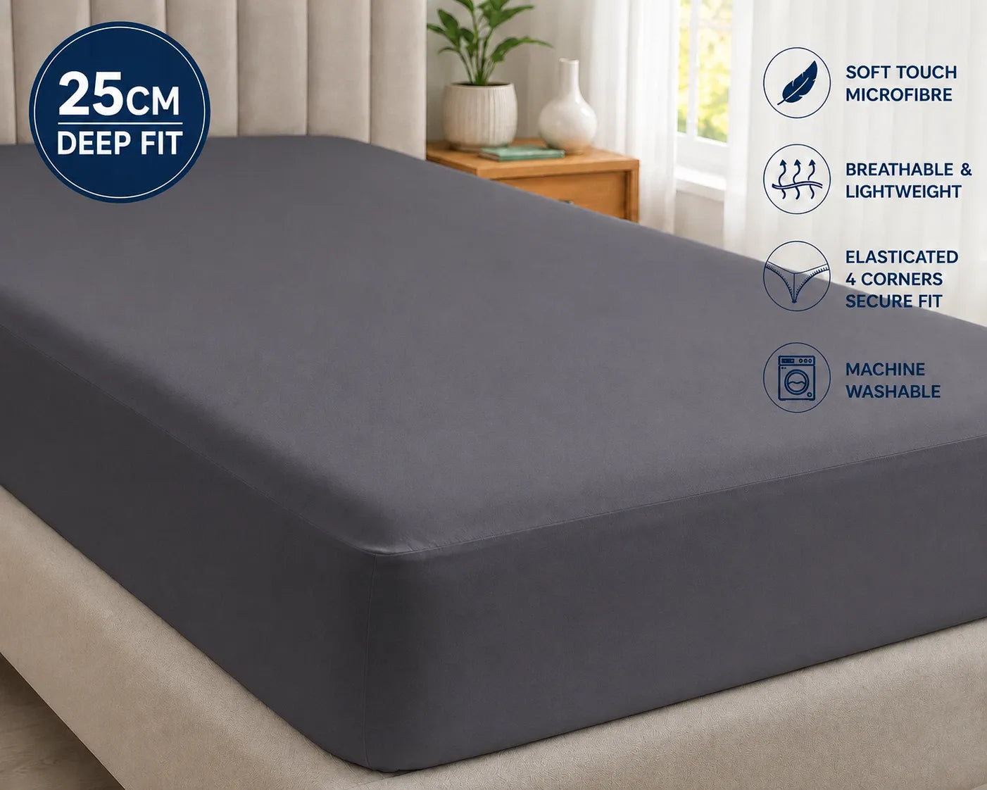 Full Fitted Bed Sheet