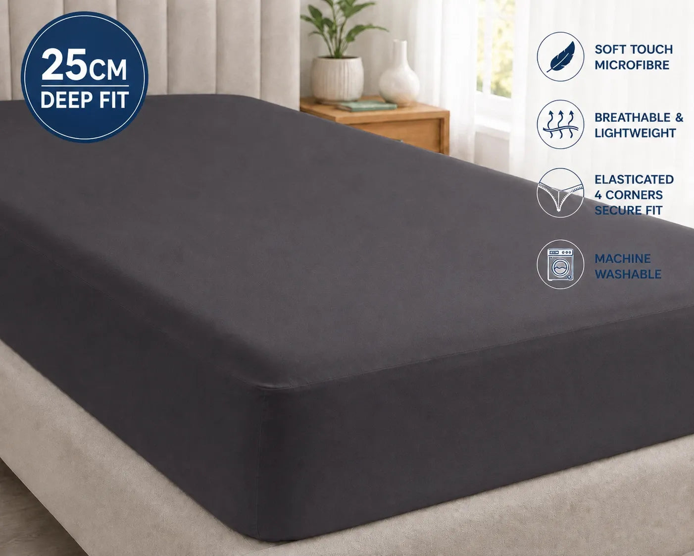 Full Fitted Bed Sheet