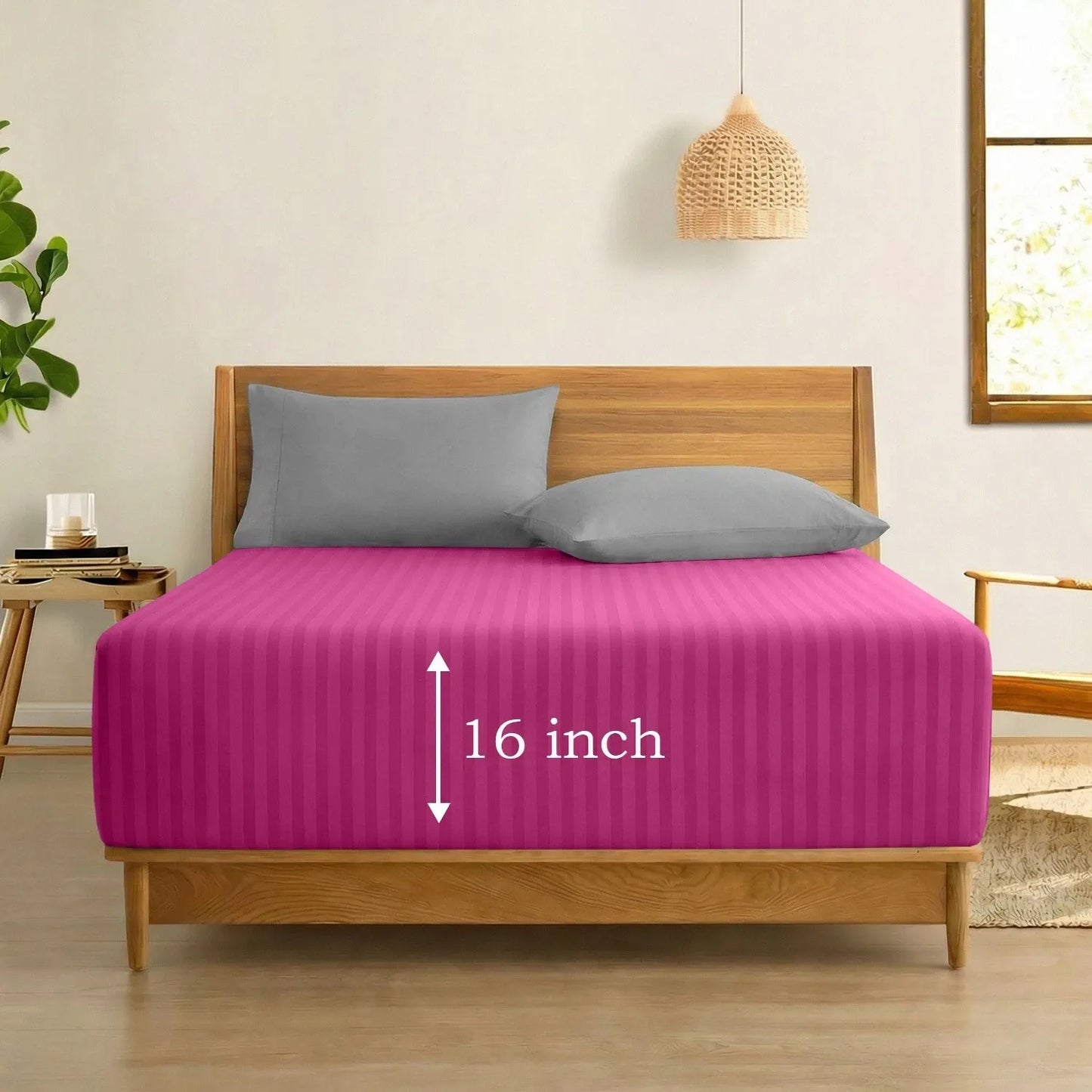 Stripe Fitted Sheet