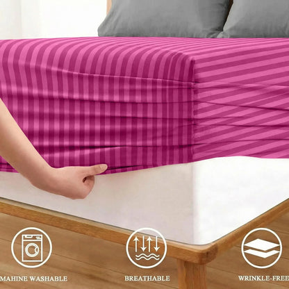 Stripe Fitted Sheet