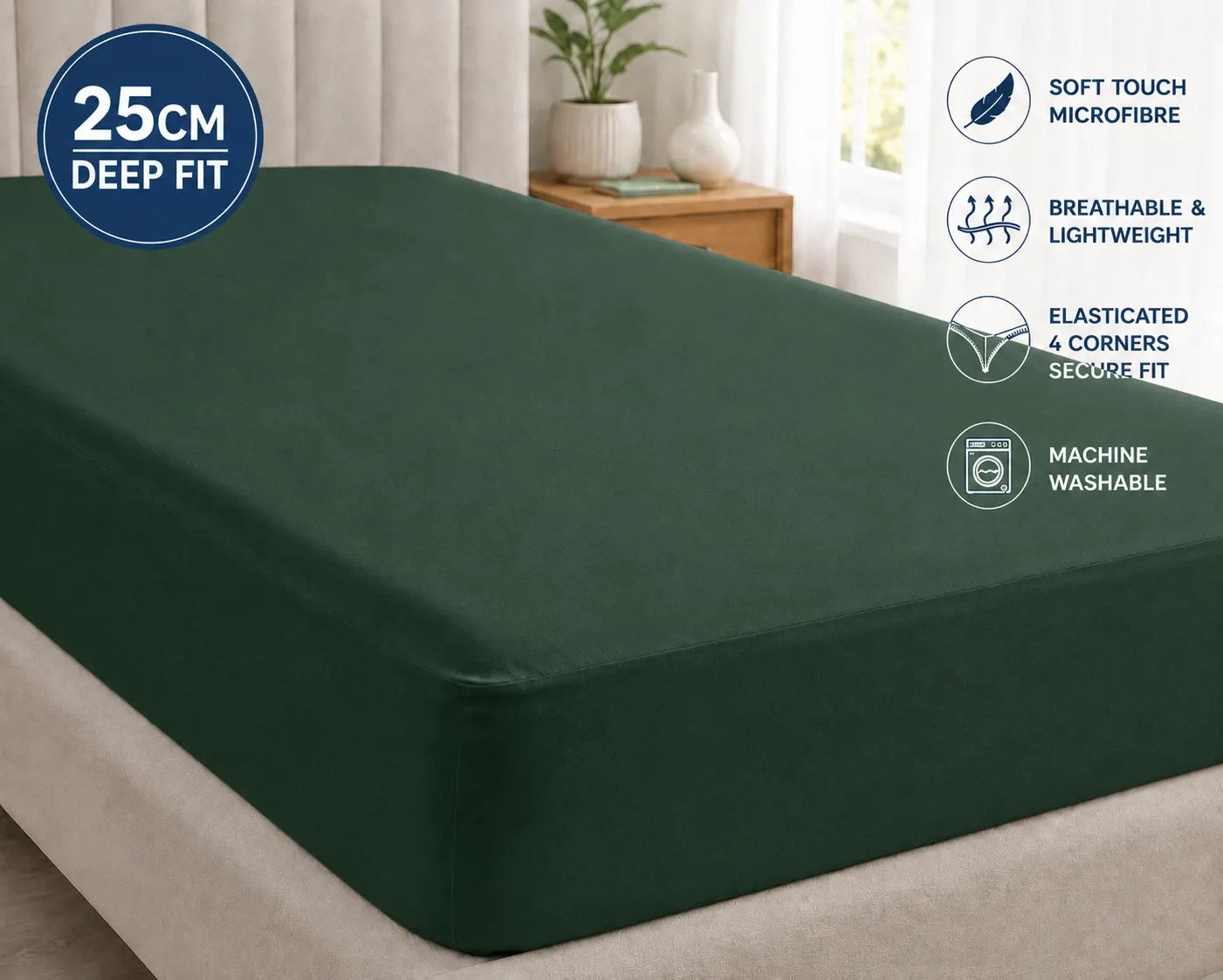 Full Fitted Bed Sheet