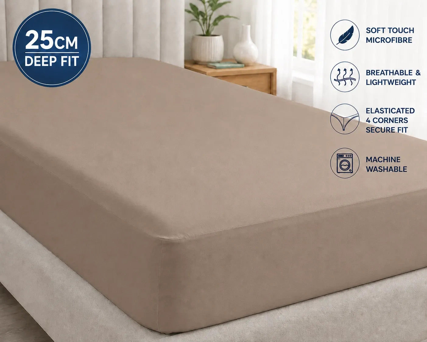 Full Fitted Bed Sheet